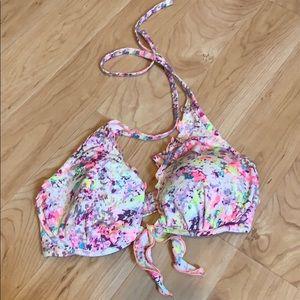 Vs floral bikini top